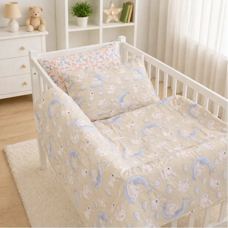 Комплект постільної білизни Поплін BABY Poplin Line Kids 07 Rabbits