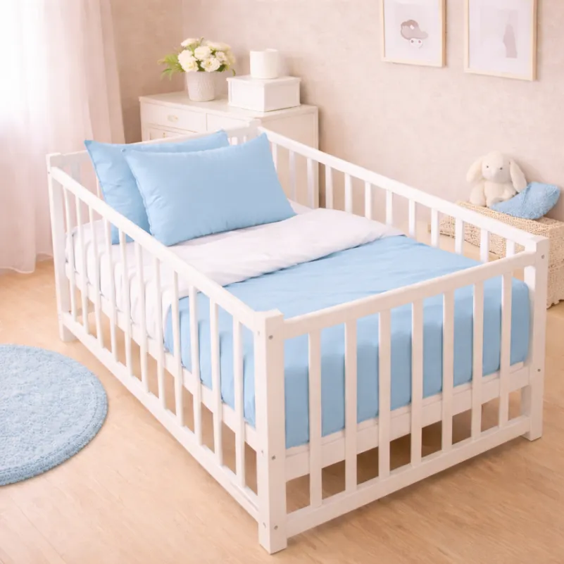 Комплект постельного белья Бязь LITTLE KIDS Rebeca (11-2101+14-4121)