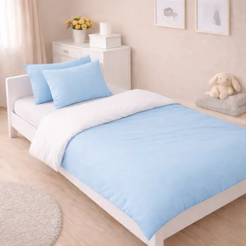 Комплект постельного белья Бязь JUNIOR Rebeca (11-2101+14-4121)