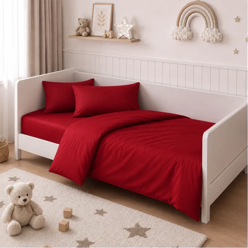 Комплект постельного белья Сатин LITTLE KIDS Satin Light Pro 10-007 Red