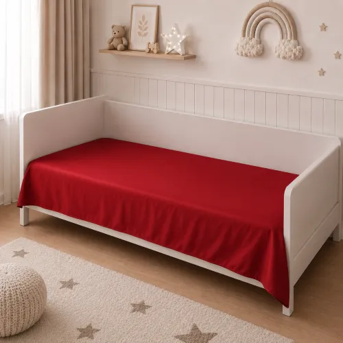 Комплект постельного белья Сатин LITTLE KIDS Satin Light Pro 10-007 Red - 5