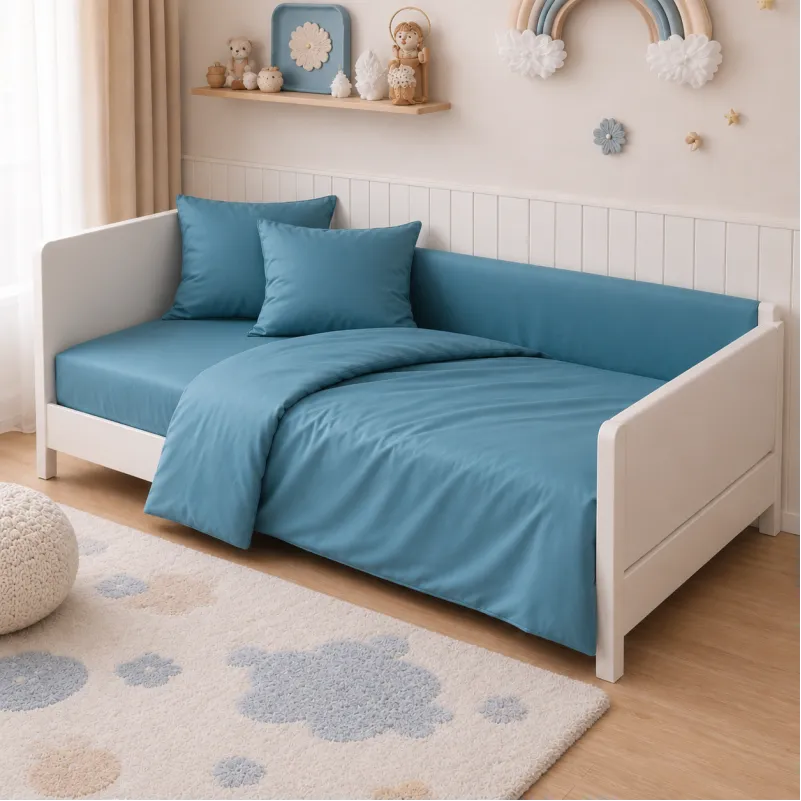 Комплект постельного белья Сатин LITTLE KIDS Satin Light Pro 10-008 Blue