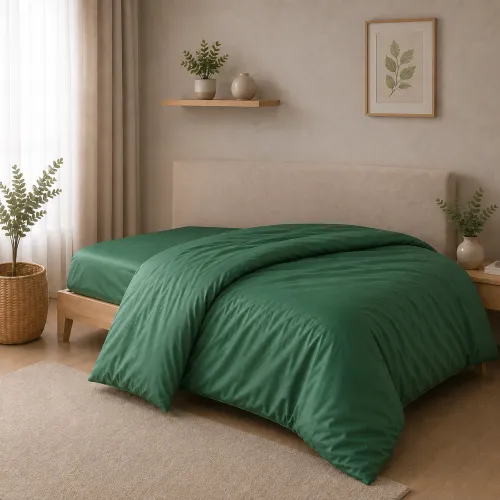 Комплект постельного белья Сатин TEENAGER Satin Light Pro 10-009 Green - 5