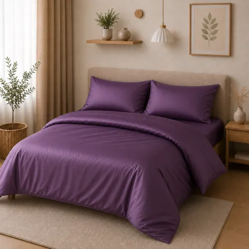Комплект постельного белья Сатин TEENAGER Satin Light Pro 10-012 Violet - 1