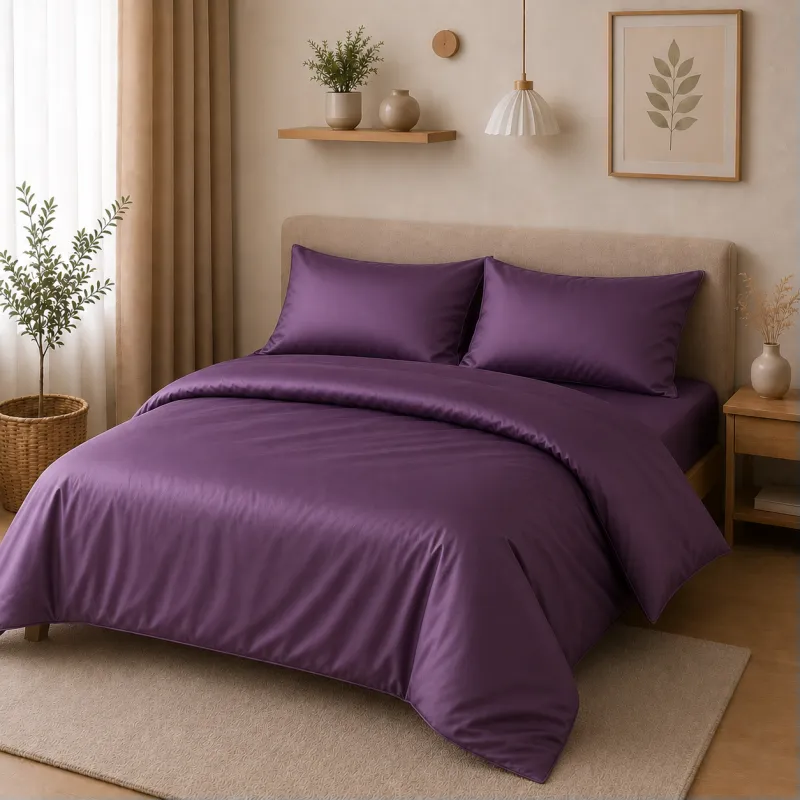 Комплект постільної білизни Сатин TEENAGER Satin Light Pro 10-012 Violet