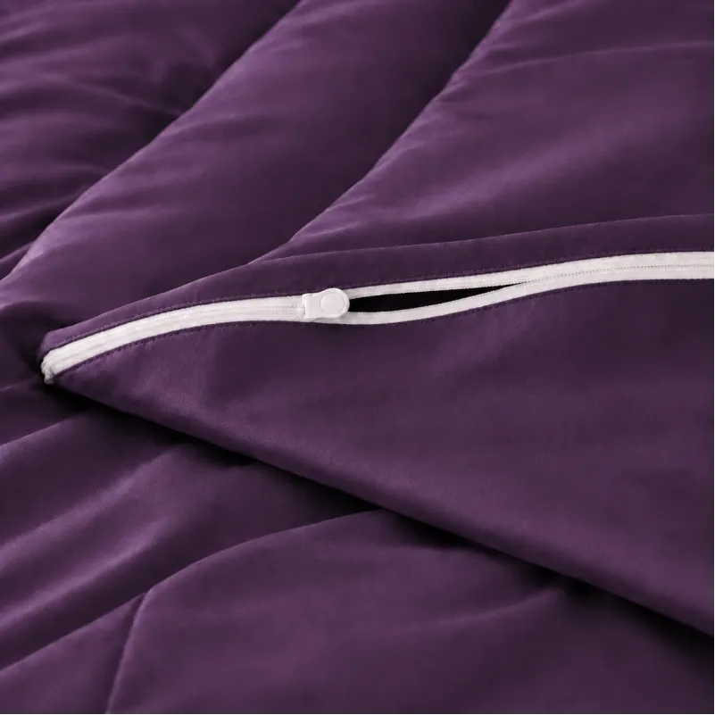 Комплект постільної білизни Сатин JUNIOR Satin Light Pro 10-012 Violet Фото - 8