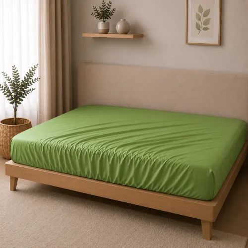 Комплект постельного белья Сатин JUNIOR Satin Light Pro 10-013 Lettuce - 5