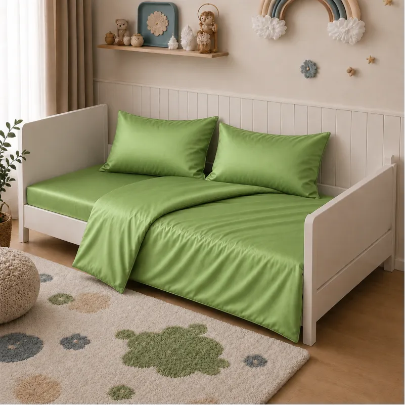 Комплект постельного белья Сатин LITTLE KIDS Satin Light Pro 10-013 Lettuce