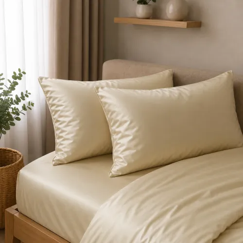 Комплект постельного белья Сатин JUNIOR Satin Light Pro 10-014 Soft yellow - 5