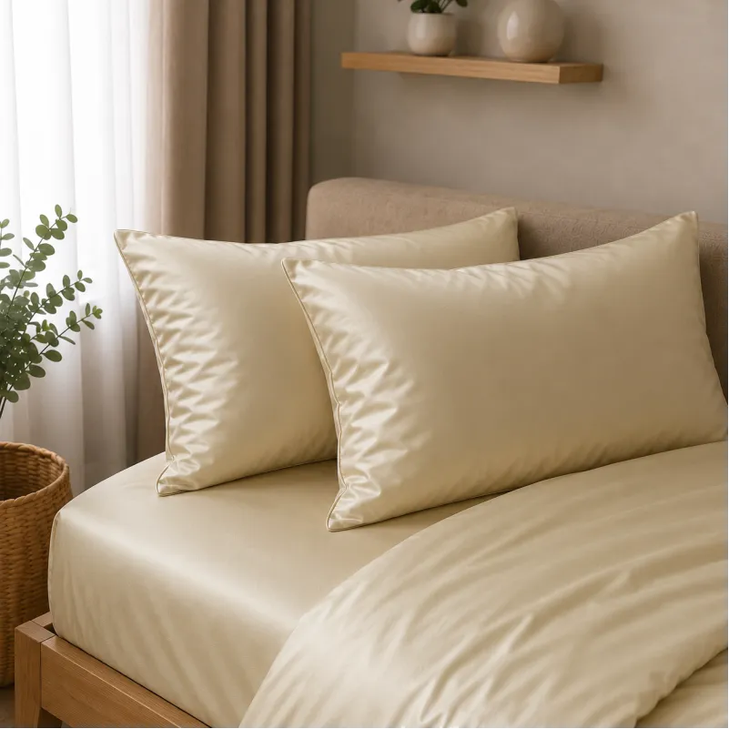 Комплект постільної білизни Сатин JUNIOR Satin Light Pro 10-014 Soft yellow - 4