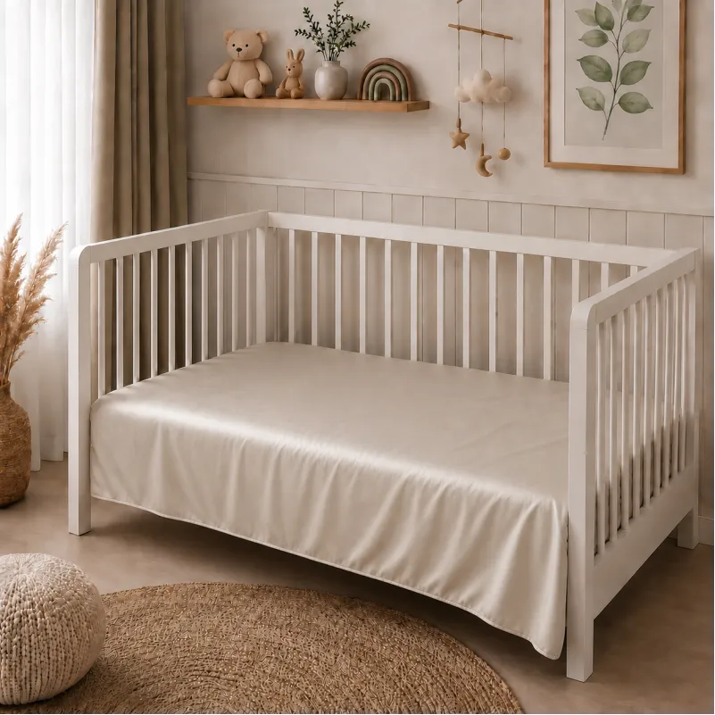 Комплект постельного белья Сатин BABY Satin Light Pro 10-016 Creamy Фото - 7