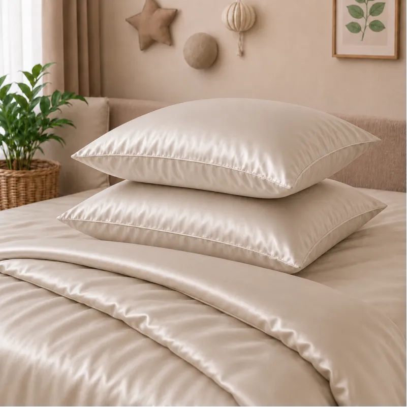 Комплект постільної білизни Сатин JUNIOR Satin Light Pro 10-016 Creamy Фото - 6