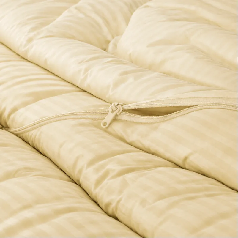 Комплект постільної білизни Сатин JUNIOR Satin Stripe 30-0002 Soft Yellow Фото - 9