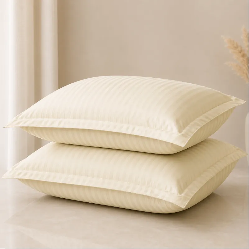 Комплект постільної білизни Сатин JUNIOR Satin Stripe 30-0002 Soft Yellow Фото - 6