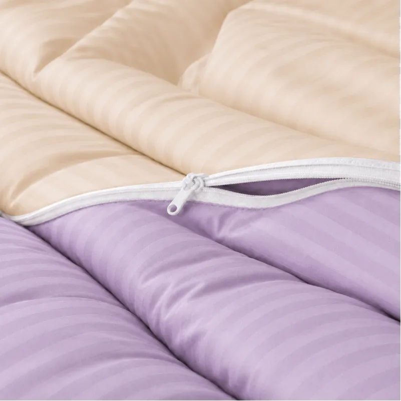 Комплект постільної білизни Сатин JUNIOR Satin Stripe 30-0007 + 30-0004 Evanjalin Фото - 9