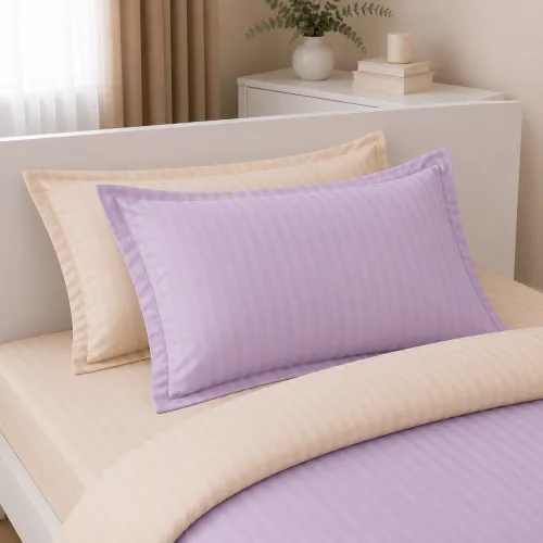Комплект постельного белья Сатин TEENAGER Satin Stripe 30-0007 + 30-0004 Evanjalin - 5