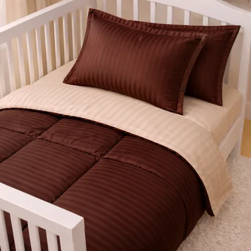 Комплект постельного белья Сатин LITTLE KIDS Satin Stripe 30-0006 + 30-0004 Baylee