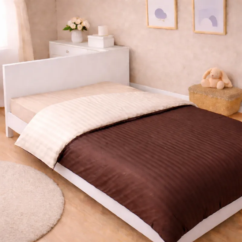 Комплект постельного белья Сатин JUNIOR Satin Stripe 30-0006 + 30-0004 Baylee - 6