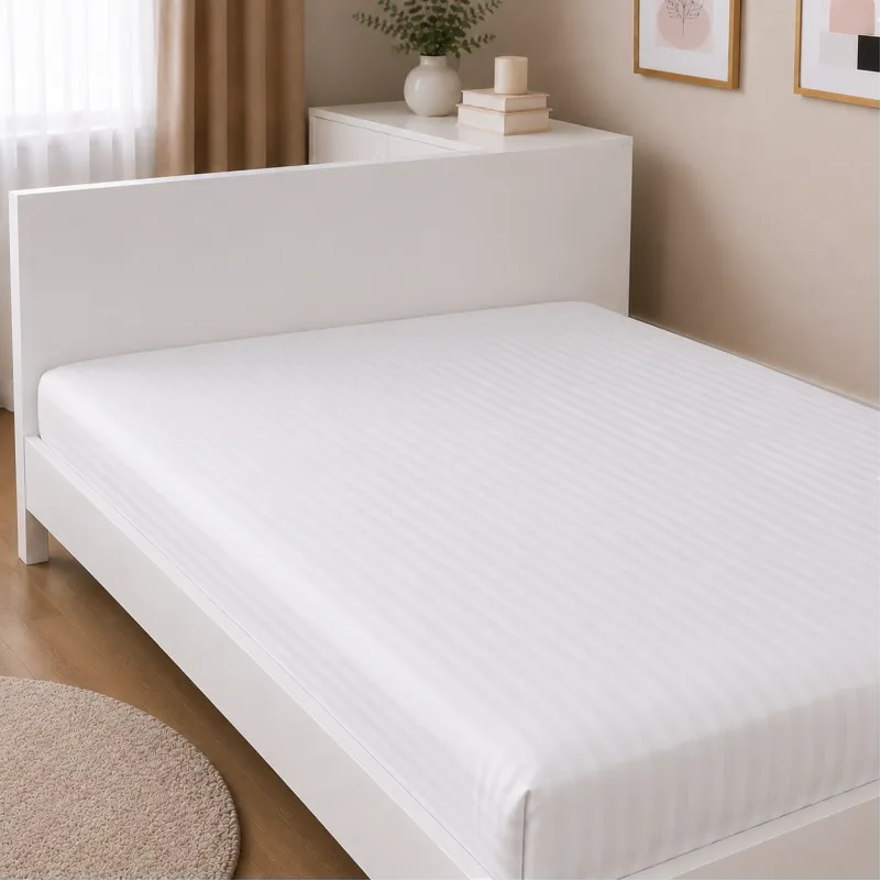 Комплект постільної білизни Сатин JUNIOR Satin Stripe 30-0008 + 30-0001 Bethseda Фото - 6