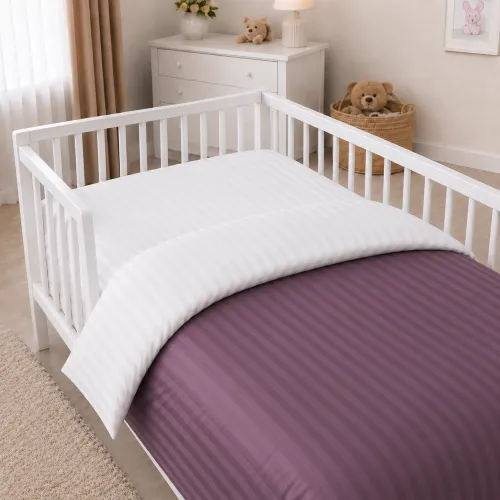 Комплект постельного белья Сатин LITTLE KIDS Satin Stripe 30-0008 + 30-0001 Bethseda - 5