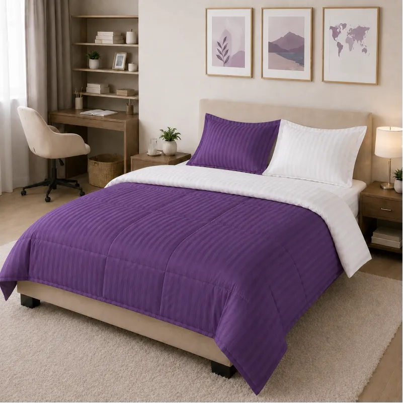 Комплект постельного белья Сатин TEENAGER Satin Stripe 30-0009 + 30-0001 Belinda