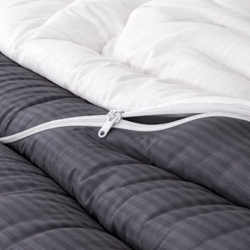 Комплект постельного белья Сатин JUNIOR Satin Stripe 30-0012 + 30-0001 Vevina - 7