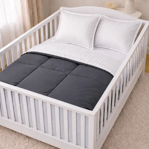Комплект постельного белья Сатин BABY Satin Stripe 30-0012 + 30-0001 Vevina - 1