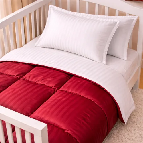 Комплект постельного белья Сатин LITTLE KIDS Satin Stripe 30-0018 + 30-0001 Feinarina