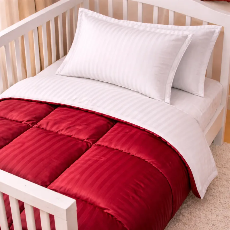 Комплект постельного белья Сатин LITTLE KIDS Satin Stripe 30-0018 + 30-0001 Feinarina