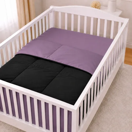 Комплект постельного белья Сатин BABY Black Diamond 0240+0055 - 5