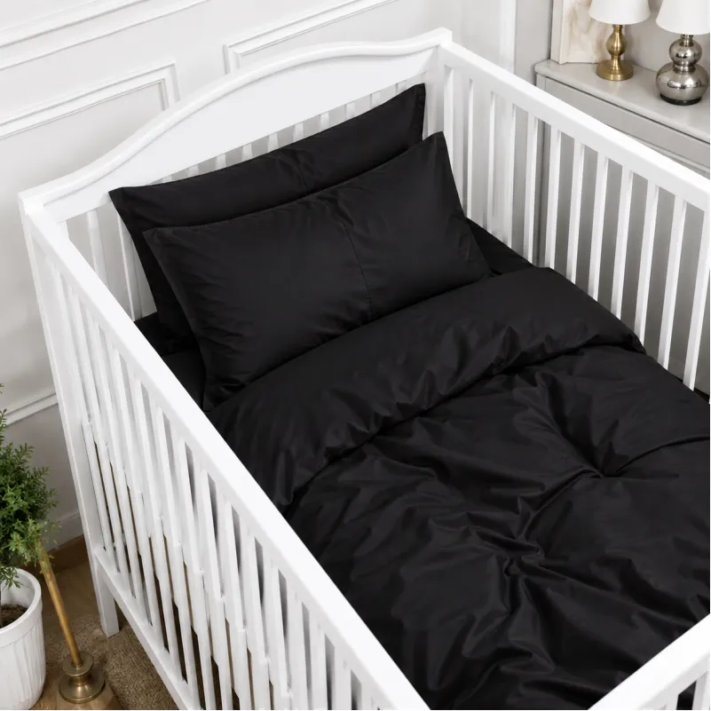 Комплект постельного белья Сатин BABY 0848 Blue Black