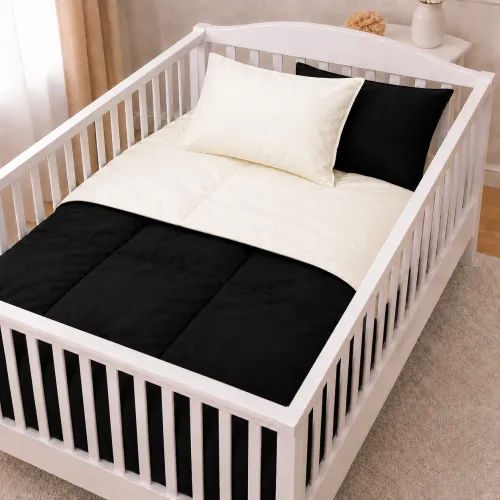 Комплект постельного белья Сатин BABY Classic 0001+0055 - 1