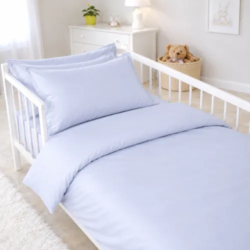 Комплект постельного белья Сатин LITTLE KIDS 0843 Grey Blue - 1