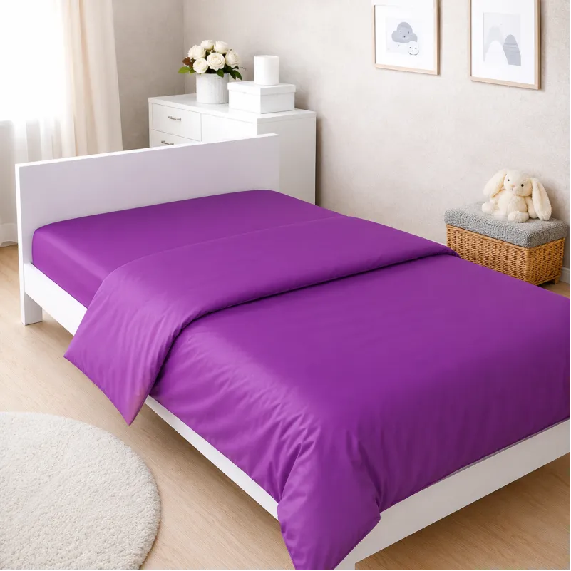 Комплект постільної білизни Сатин JUNIOR 0846 Lilac - 3