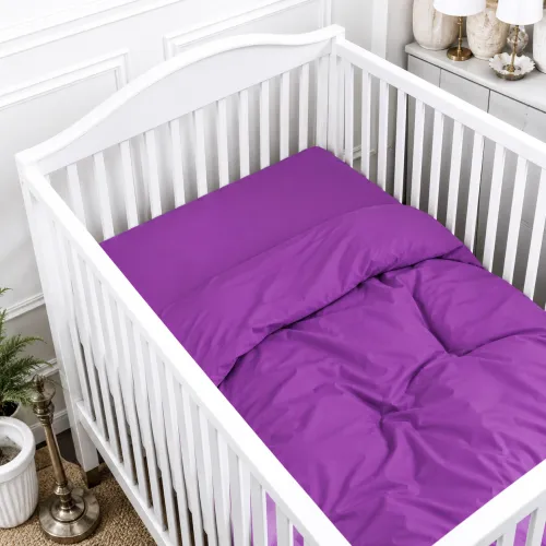 Комплект постельного белья Сатин BABY 0846 Lilac - 5