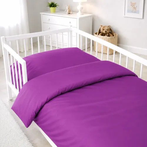 Комплект постільної білизни Сатин LITTLE KIDS 0846 Lilac - 5
