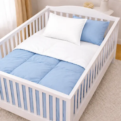 Комплект постельного белья Сатин BABY 0842 + 0841 Moore - 1