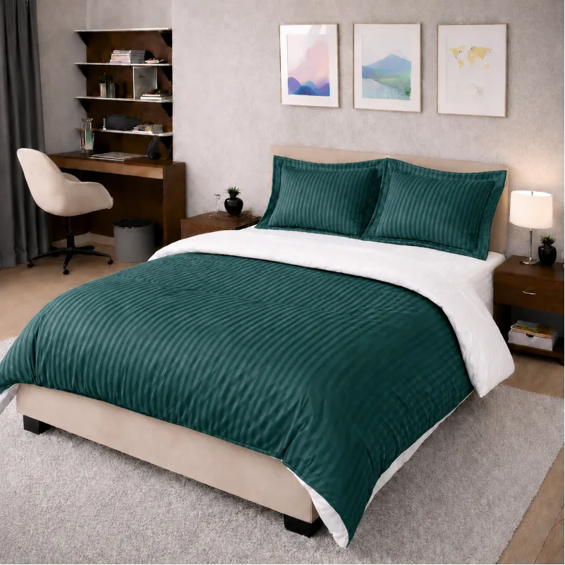 Комплект постільної білизни Сатин TEENAGER Satin Stripe 30-0017 + 30-0001 Arabella