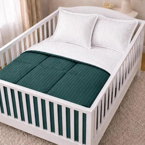 Комплект постельного белья Сатин BABY Satin Stripe 30-0017 + 30-0001 Arabella - 1