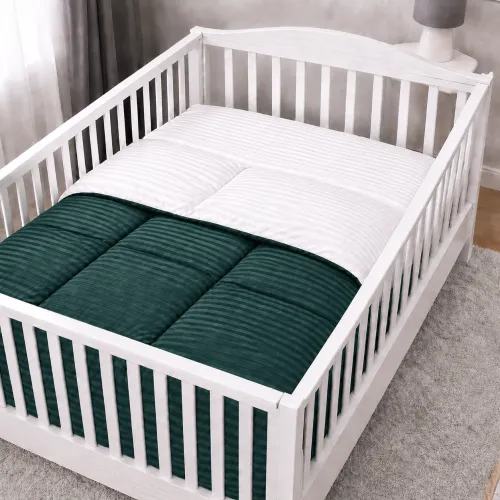 Комплект постельного белья Сатин BABY Satin Stripe 30-0017 + 30-0001 Arabella - 5