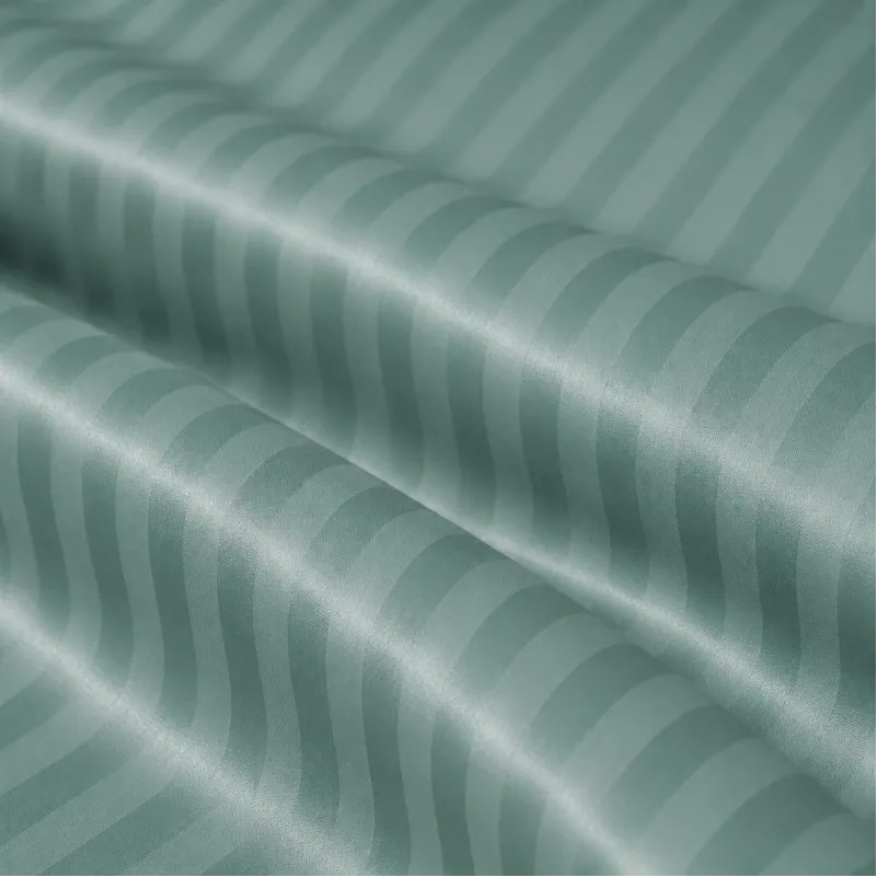 Комплект постільної білизни Сатин JUNIOR Satin Stripe 30-0015 Green Wave Фото - 9