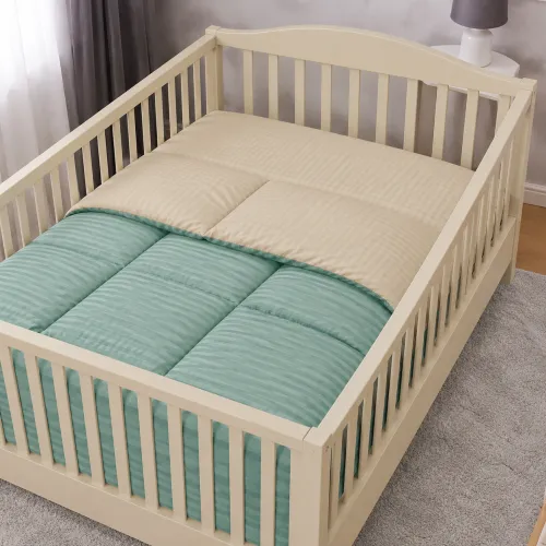 Комплект постільної білизни Сатин BABY Satin Stripe 30-0013 + 30-0002 Sensuous - 5