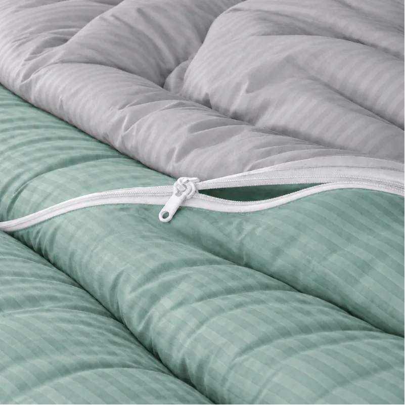 Комплект постільної білизни Сатин JUNIOR Satin Stripe 30-0013 + 30-0010 Windly Фото - 7