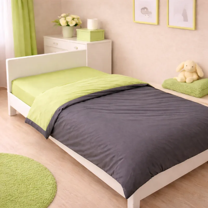 Комплект постельного белья Бязь JUNIOR Verginia (12-0714 + 16-5803) - 6