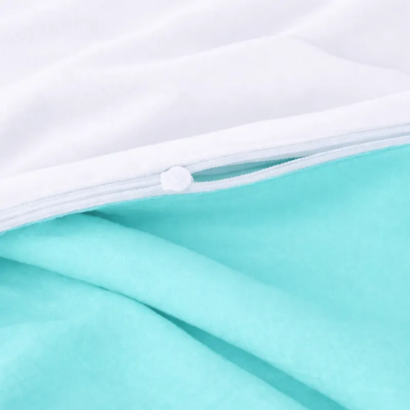 Комплект постельного белья Бязь JUNIOR White-mint (11-2107+11-2208) - 8