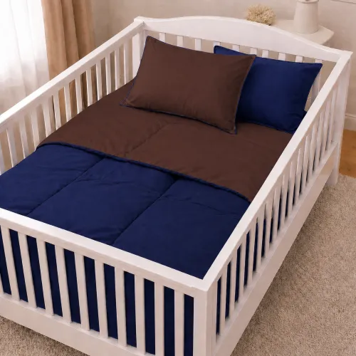 Комплект постельного белья Сатин BABY Azure 0211+4052 - 1