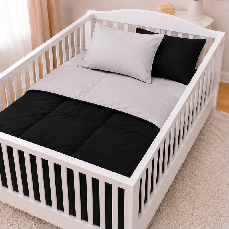 Комплект постельного белья Сатин BABY Greyness 0251+0055