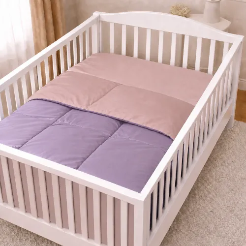 Комплект постельного белья Сатин BABY Violet 0199+0231 - 5