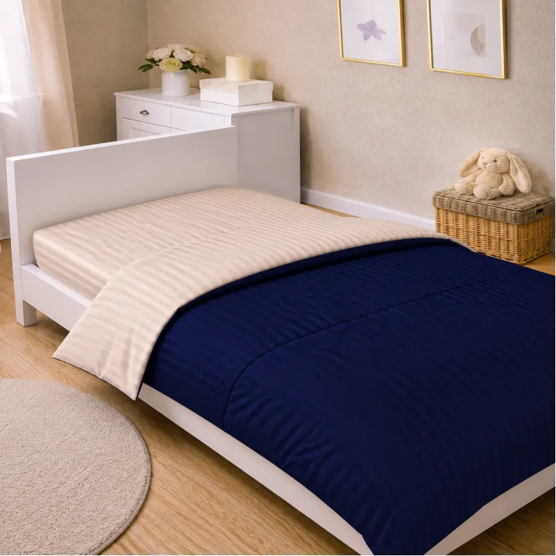 Комплект постільної білизни Сатин JUNIOR Satin Stripe 30-0020 + 30-0004 Danelli Фото - 6