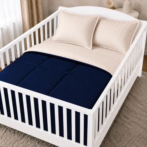 Комплект постельного белья Сатин BABY Satin Stripe 30-0020 + 30-0004 Danelli - 1